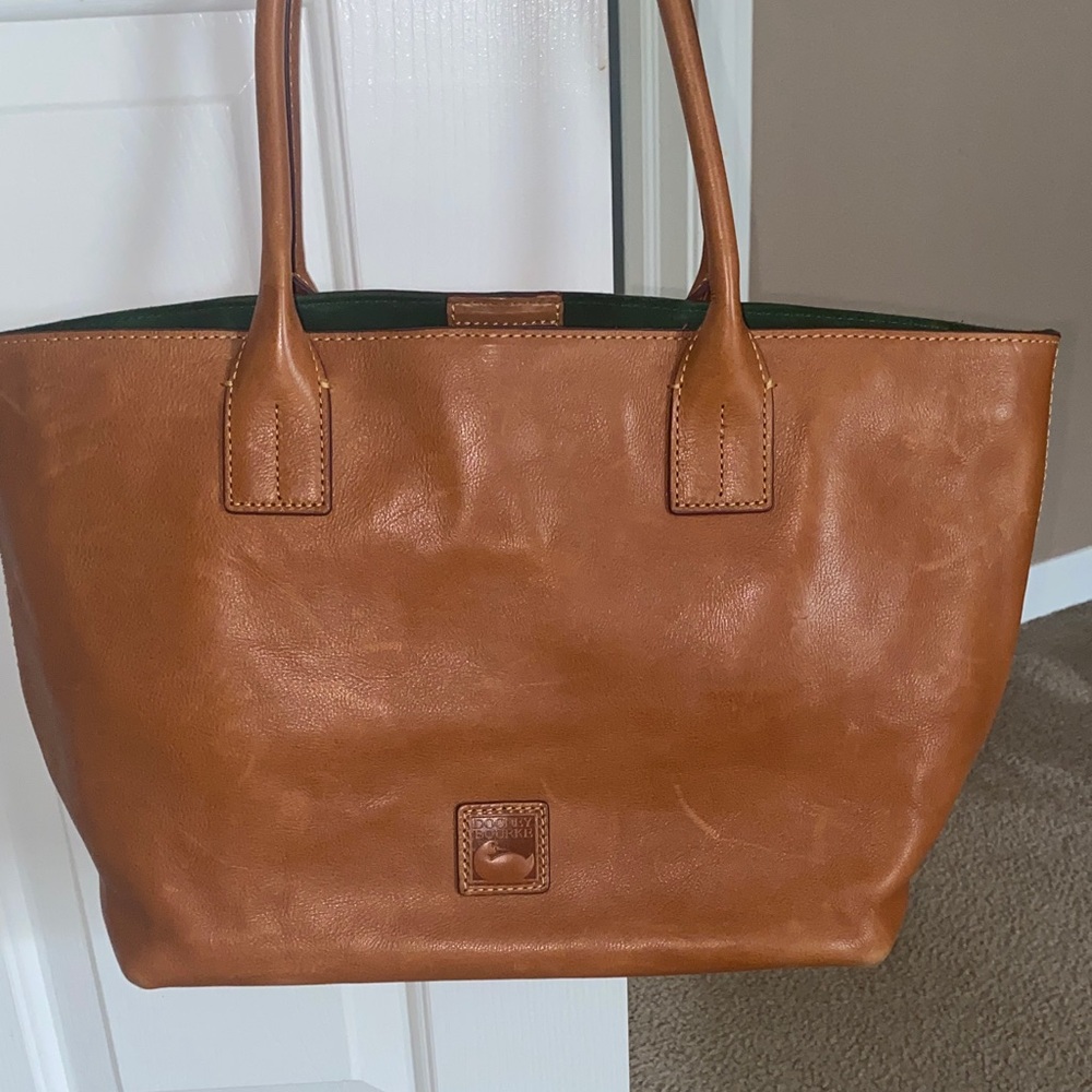Dooney & Bourke Tan Leather Tote